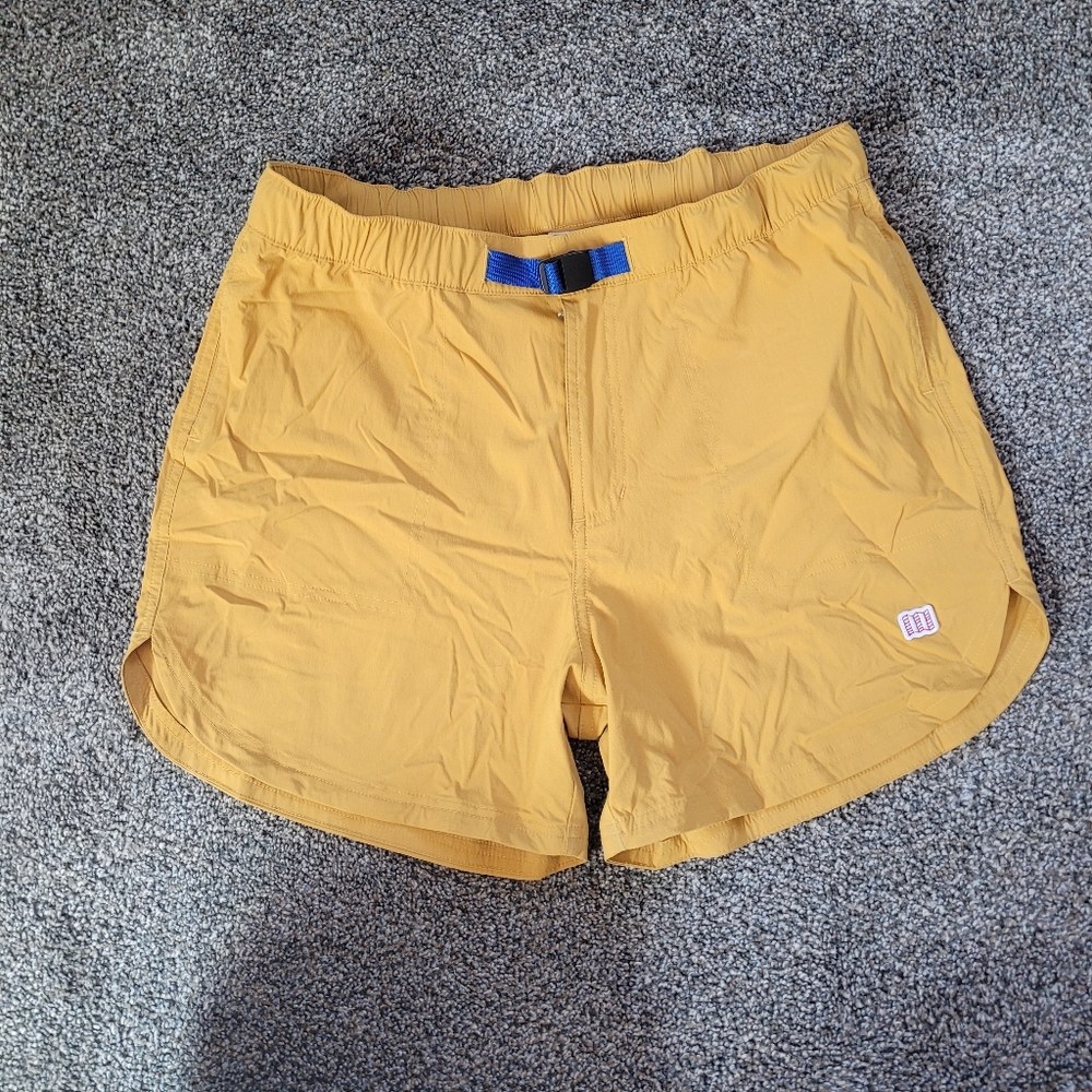 Topo Designs River Shorts- Large Mustard